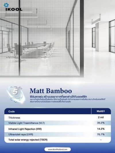 IKOOL Matt Bamboo 0